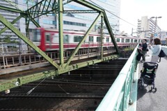 電車来たよ