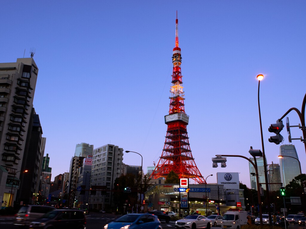 夕暮れタワー