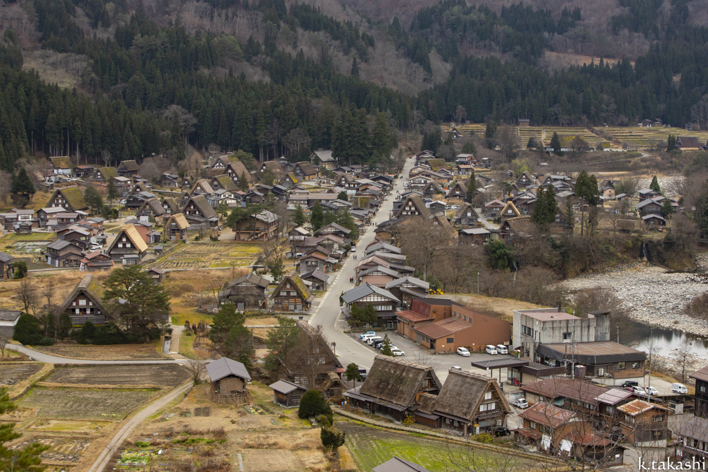 秋の白川郷