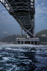背骨と渦潮