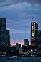 灯る街