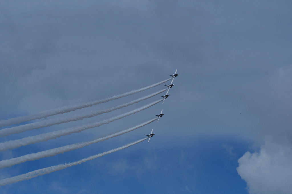 松島基地航空祭2023　ブルーインパルス