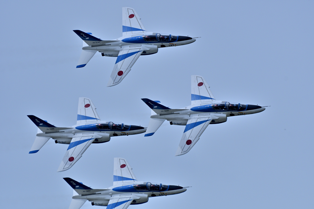 松島基地航空祭2023　ブルーインパルス