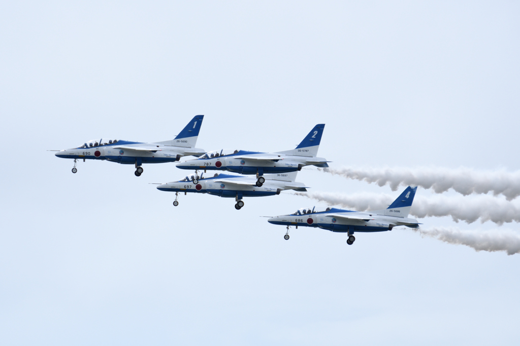 松島基地航空祭2023　ブルーインパルス