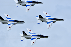 松島基地航空祭2023　ブルーインパルス