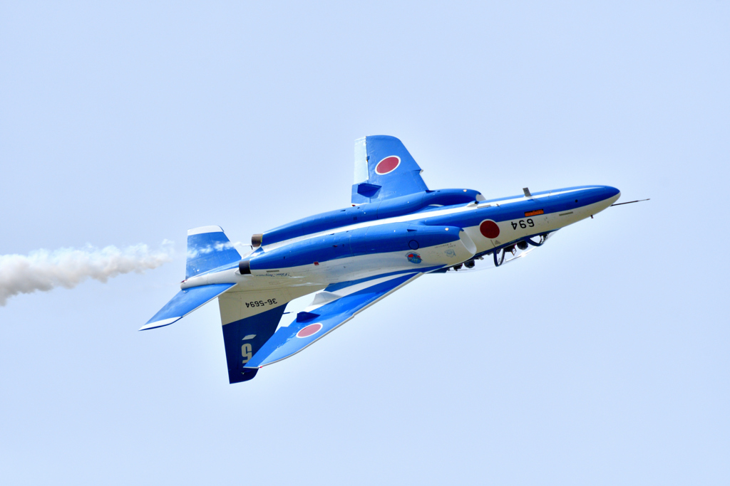 松島基地航空祭2023　ブルーインパルス
