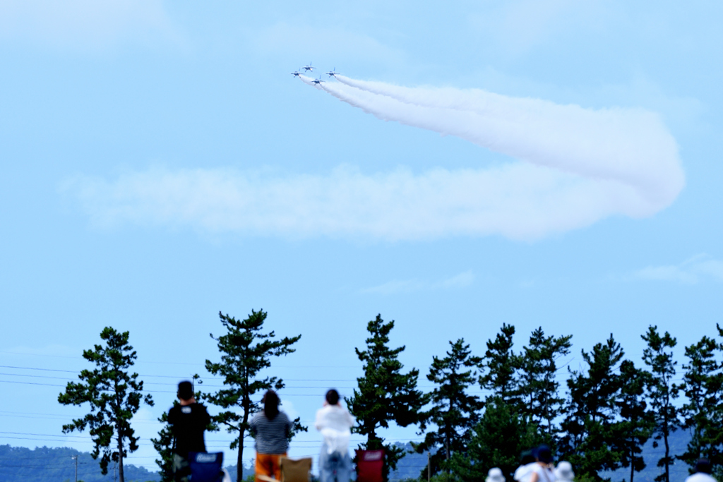 松島基地航空祭2023　ブルーインパルス