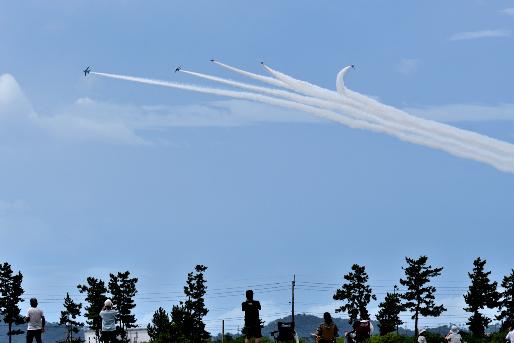 松島基地航空祭2023　ブルーインパルス