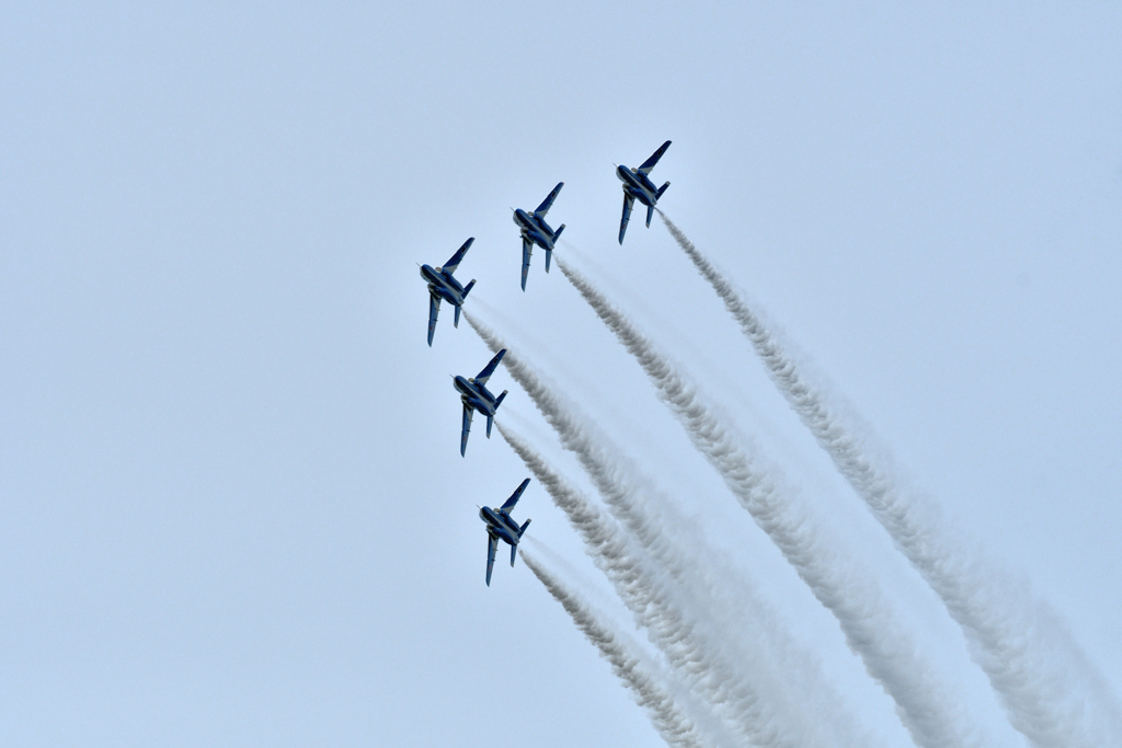 松島基地航空祭2023　ブルーインパルス