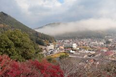 秋の尾関山公園とその周辺散歩