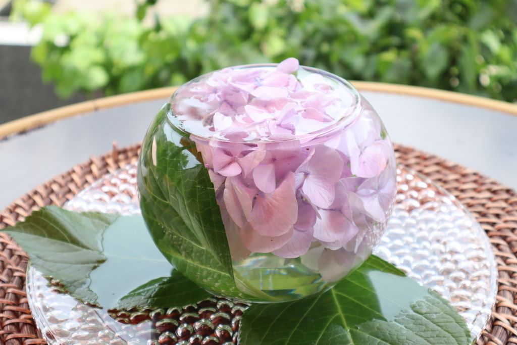 紫陽花ボール