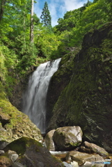 秋田県大館市　大川目川五色の滝2