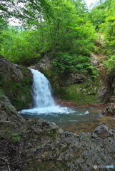 岩手県北上市　夏油奥の滝2