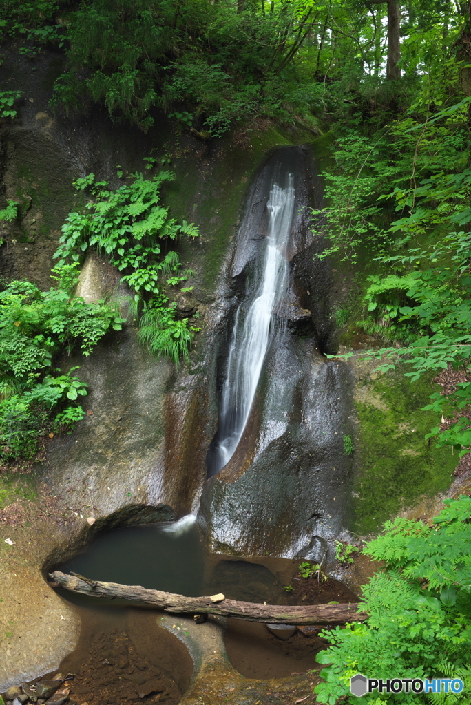 山形県金山町　大切り滝