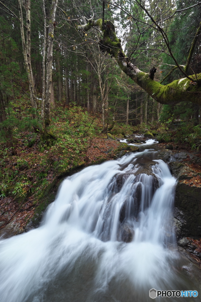 山形県村山市　千座川三の滝