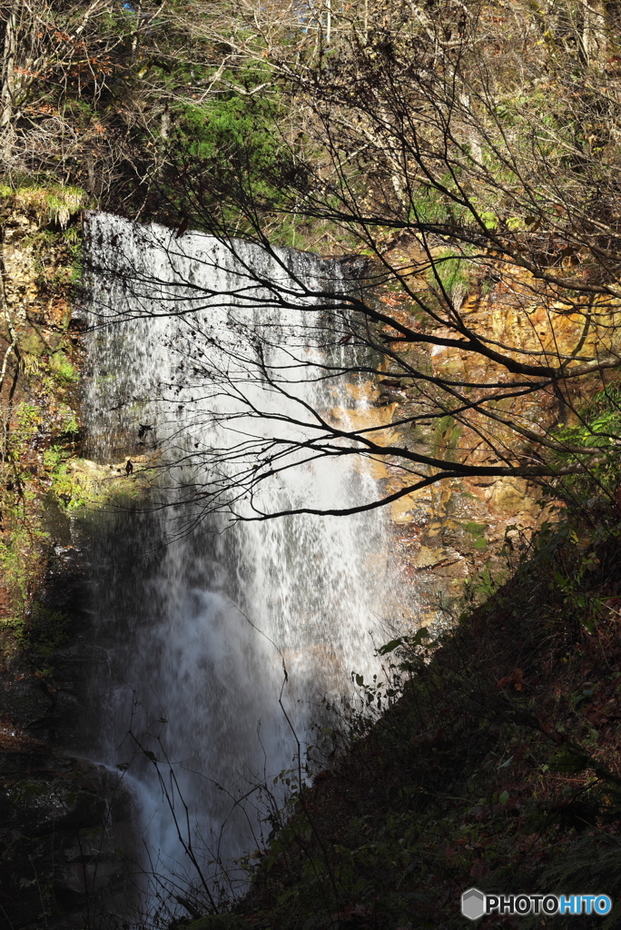 山形県大江町　楢山不動滝2