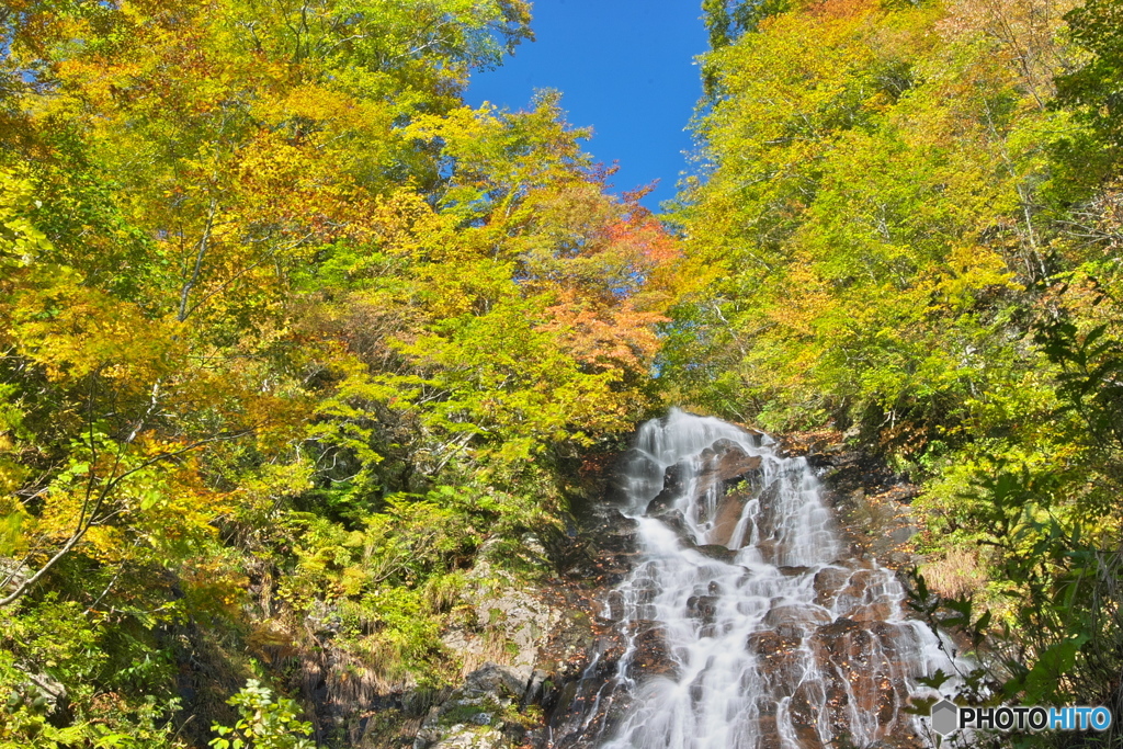 岩手県花巻市　オオヘンジョウの滝