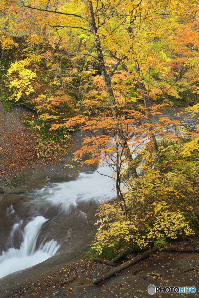 岩手県雫石町　つぼけの滝1
