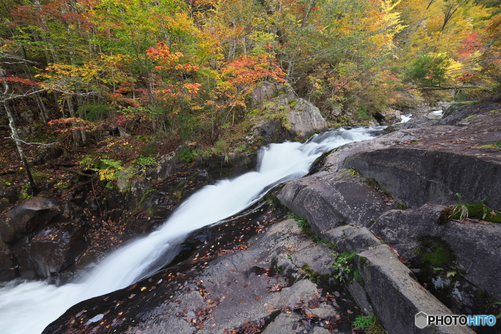 岩手県花巻市　岳川魚止め滝2