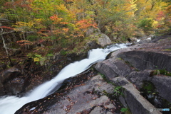 岩手県花巻市　岳川魚止め滝2