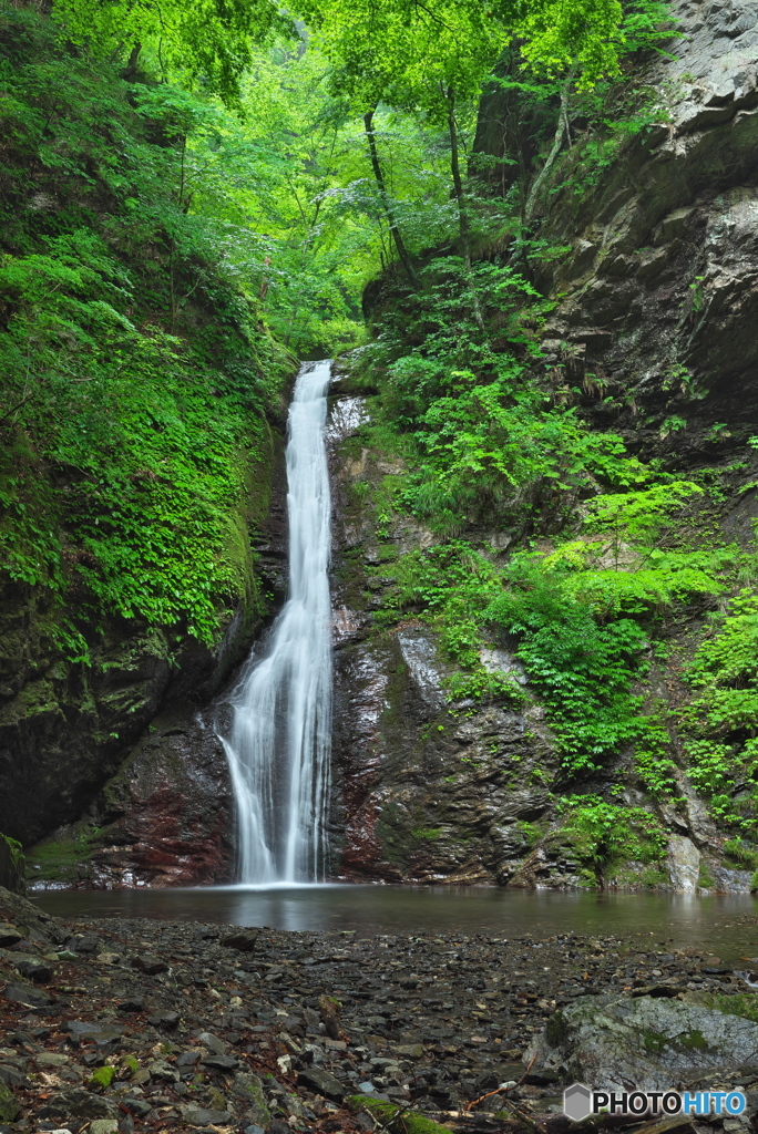 岩手県大槌町　浪板不動滝2