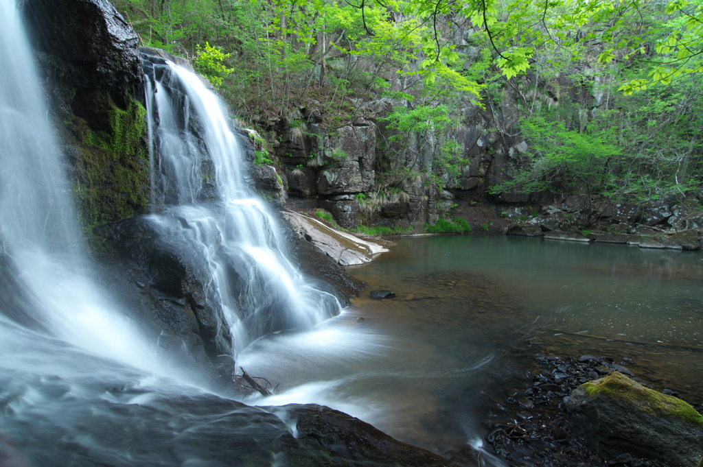 岩手県一関市　樋の口滝二ノ滝