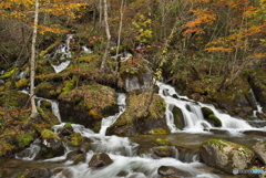岩手県花巻市　岳川笛貫の滝1