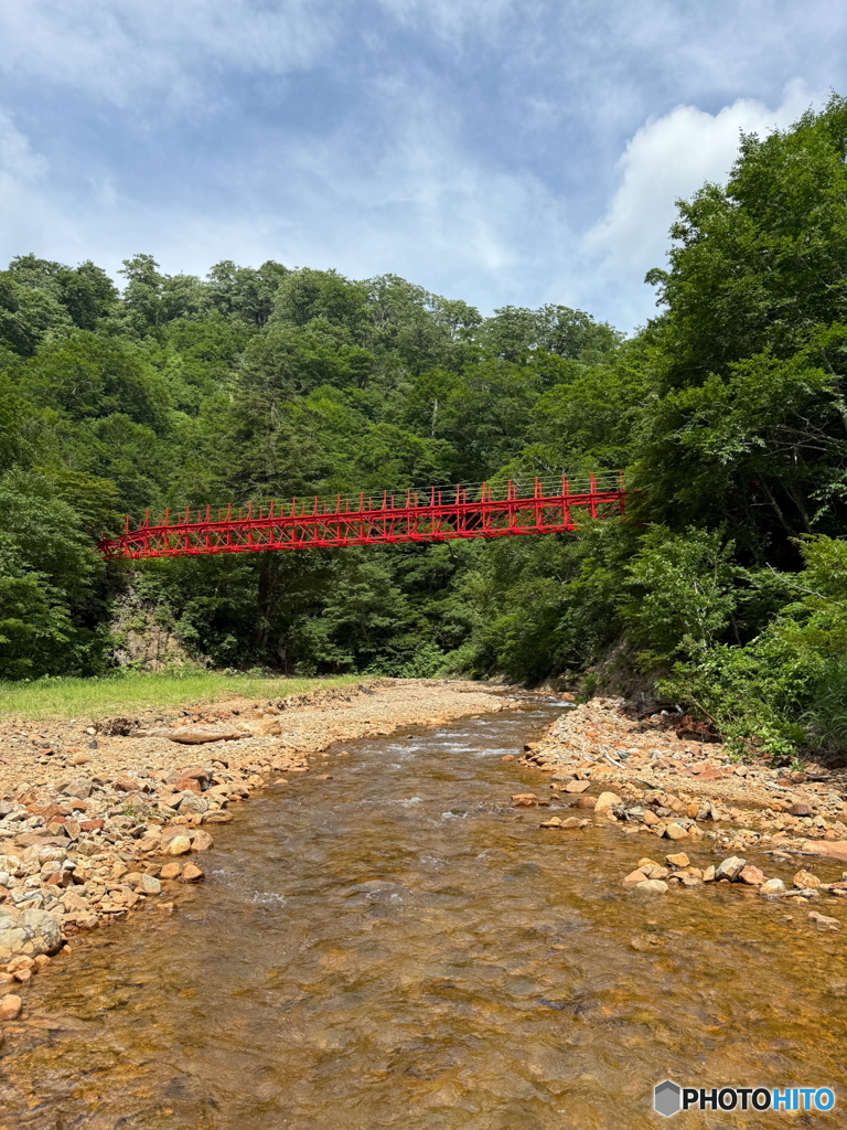 岩手県北上市　夏油川経塚橋