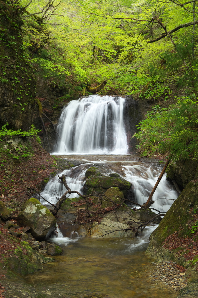 岩手県花巻市　小檜沢の滝
