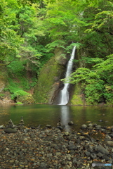 秋田県藤里町　峨瓏の滝3