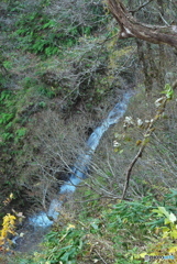 山形県白鷹町　龍門の滝女滝1
