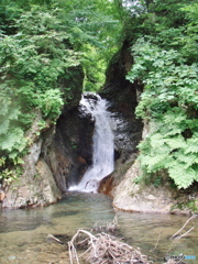 岩手県北上市　夏油川枯松沢2