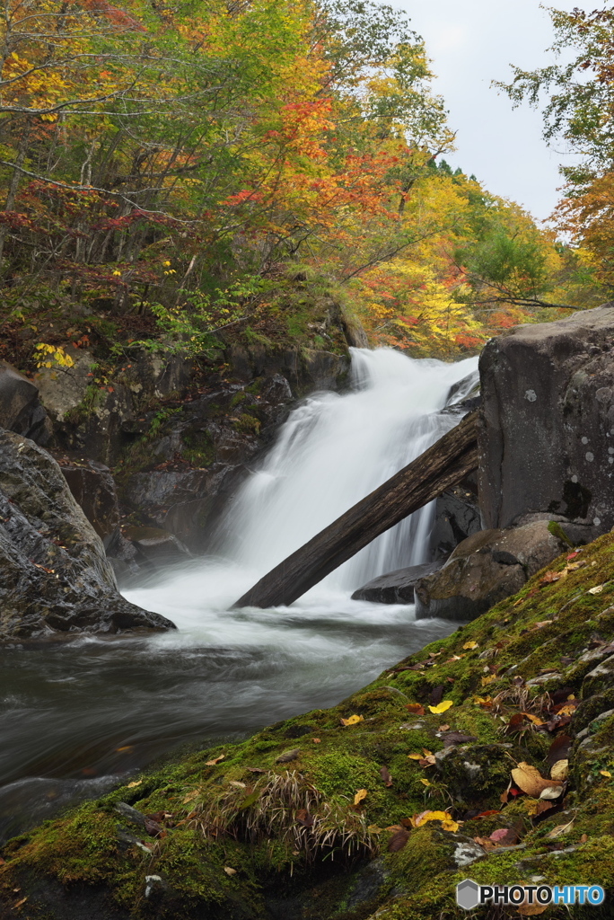 岩手県花巻市　岳川魚止め滝1