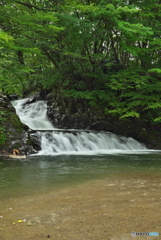 秋田県鹿角市　大湯川中滝1