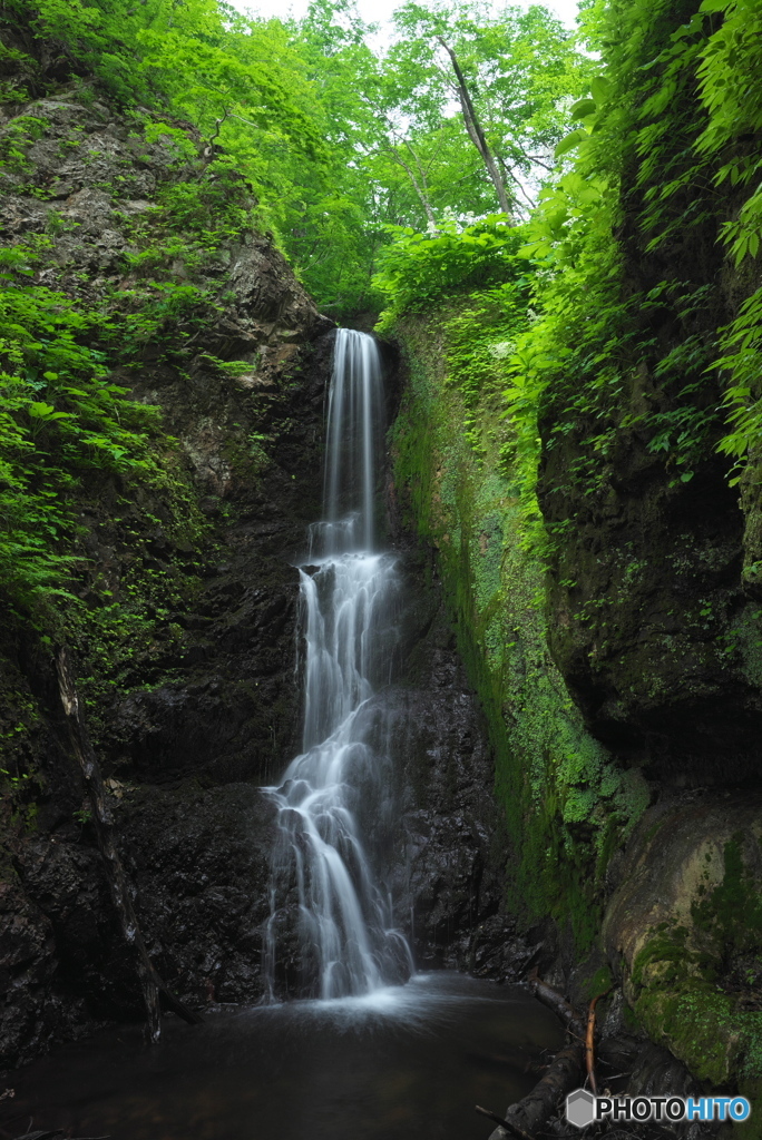 岩手県北上市　四郎左ヱ門の滝2