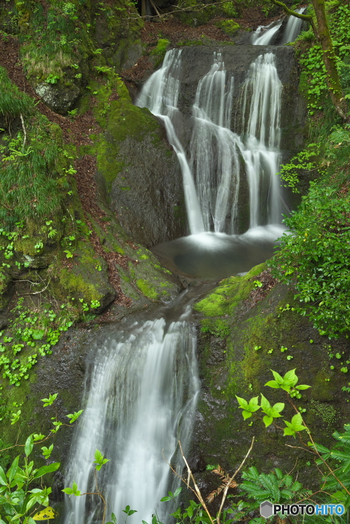 秋田県秋田市　金山滝