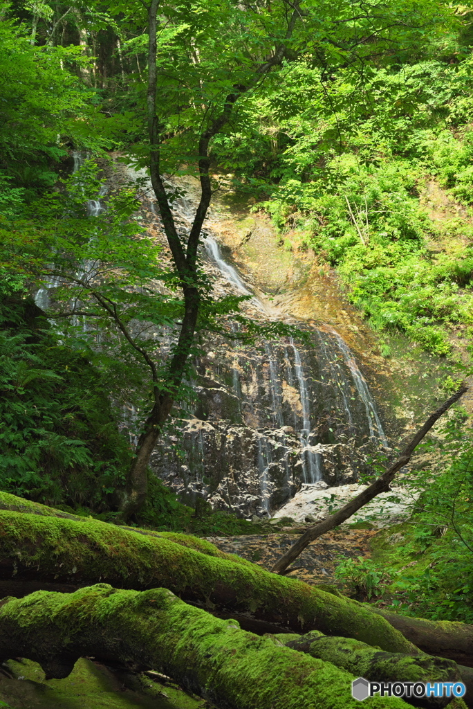 岩手県矢巾町　大白沢の滝2