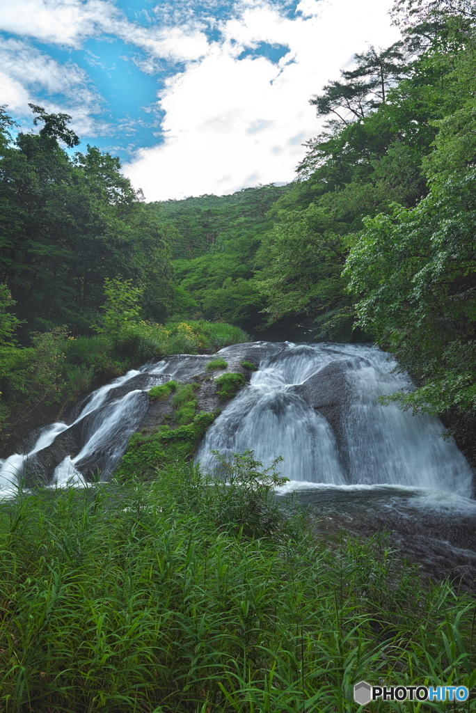 岩手県花巻市　釜淵の滝