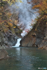 岩手県雫石町　葛根田川魚留の滝2