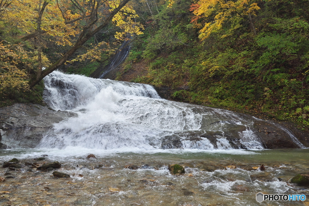 岩手県雫石町　東ノ又沢の滝3