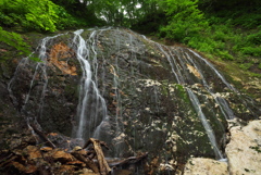 岩手県矢巾町　大白沢の滝