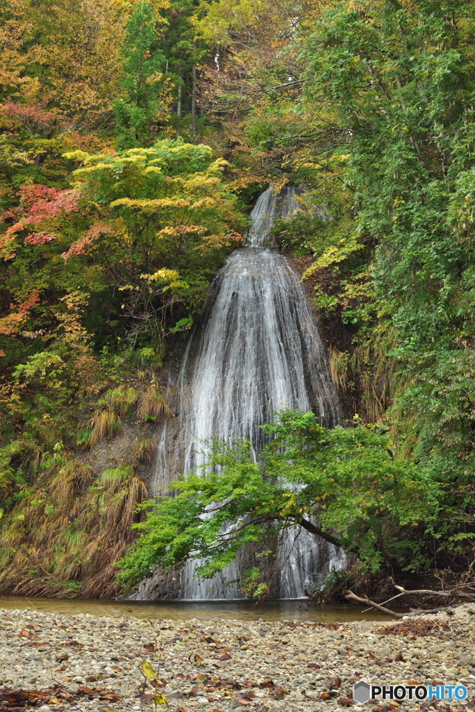 青森県平川市碇ヶ関　白糸滝3