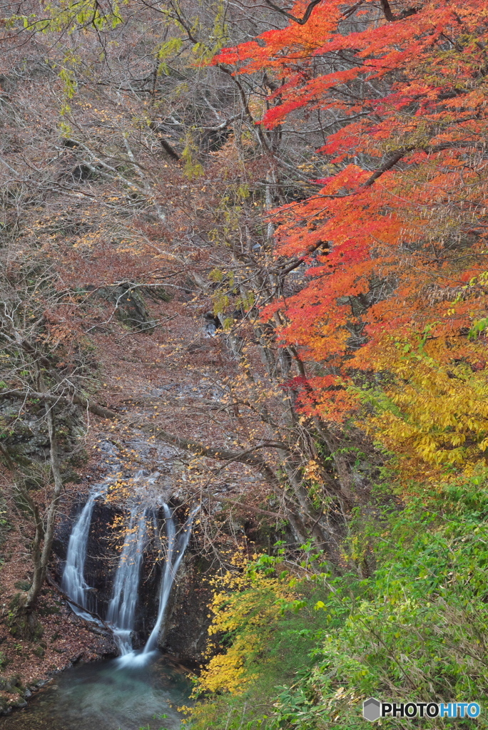 岩手県矢巾町　幣懸の滝