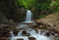 岩手県北上市　夏油奥の滝1