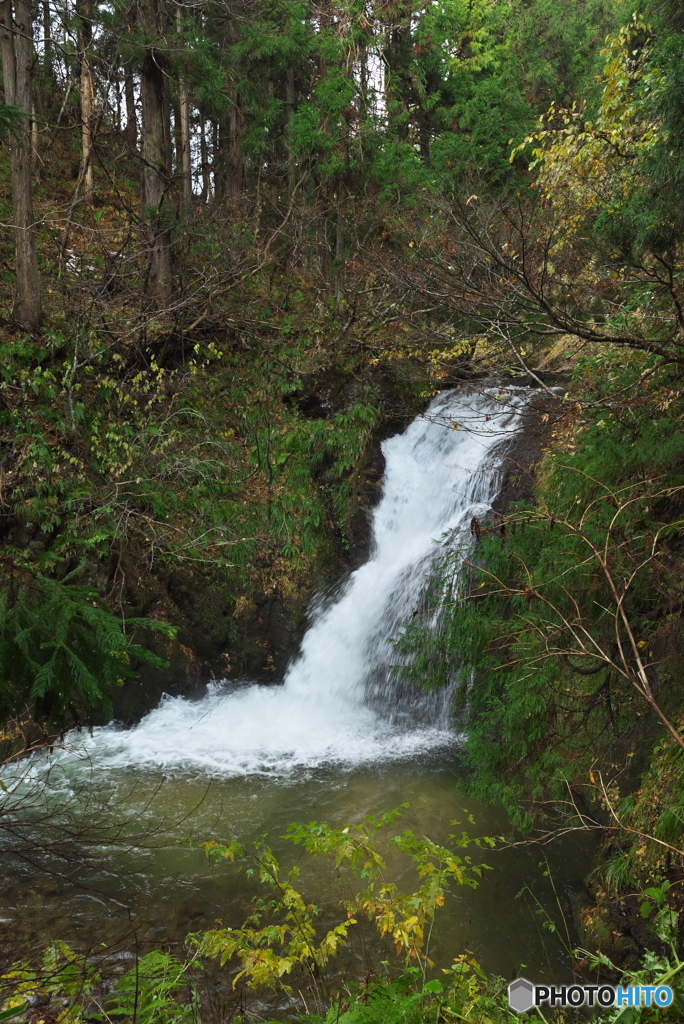 山形県村山市　千座川二の滝