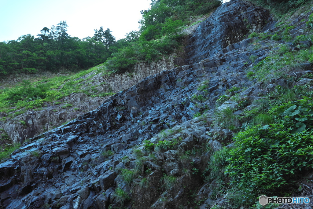 秋田県由利本荘市　丁川　杉倉沢（上滝2）