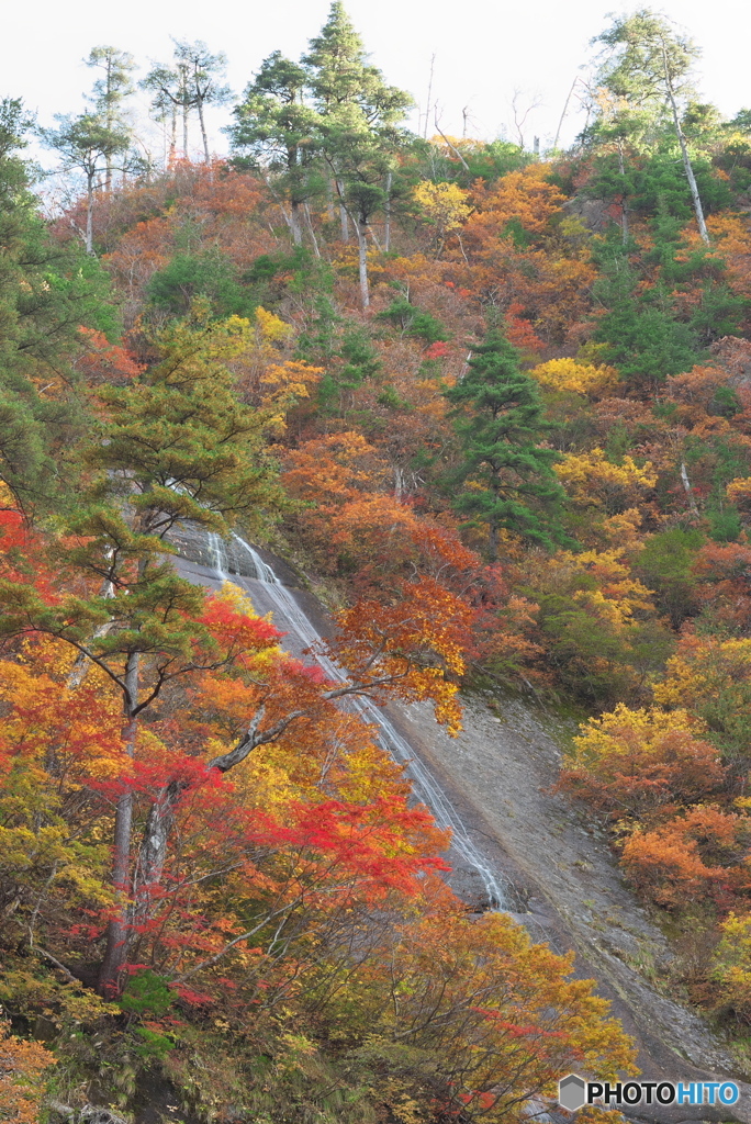 秋田県北秋田市　白糸の滝