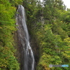 秋田県鹿角市　夜明島渓谷茶釜の滝上段（雲上の滝）