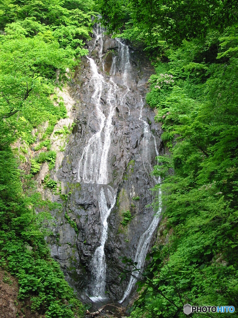 岩手県花巻市　オオヘンジョウの滝