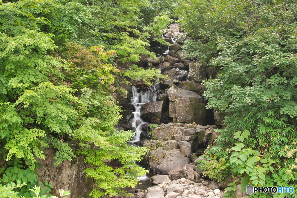 岩手県八幡平市　涼風の滝